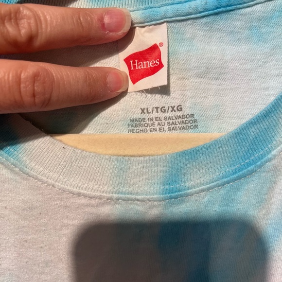 EUC  * SIGNED * Men’s Vintage Invictus Tie Dye T-Shirt Size XL - Picture 3 of 4